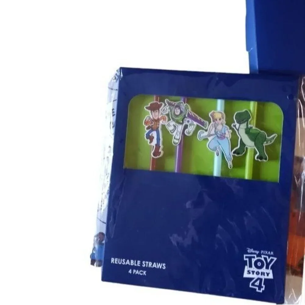 Disney Toy Story 4 Pixar's Action Figures Reusable Staw's Collectible Fandom NEW